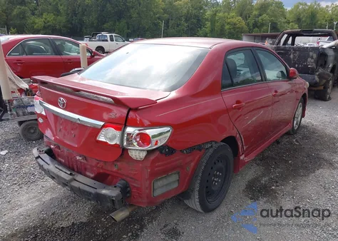 2012 Toyota Corolla S из США, поврежденный, VIN 2T1BU4EE9CC903623